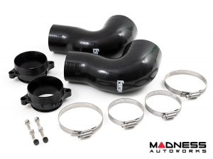 Alfa Romeo Giulia 2.9L Throttle Body Inlet Pipes - Forge Motorsport - Quadrifoglio Model